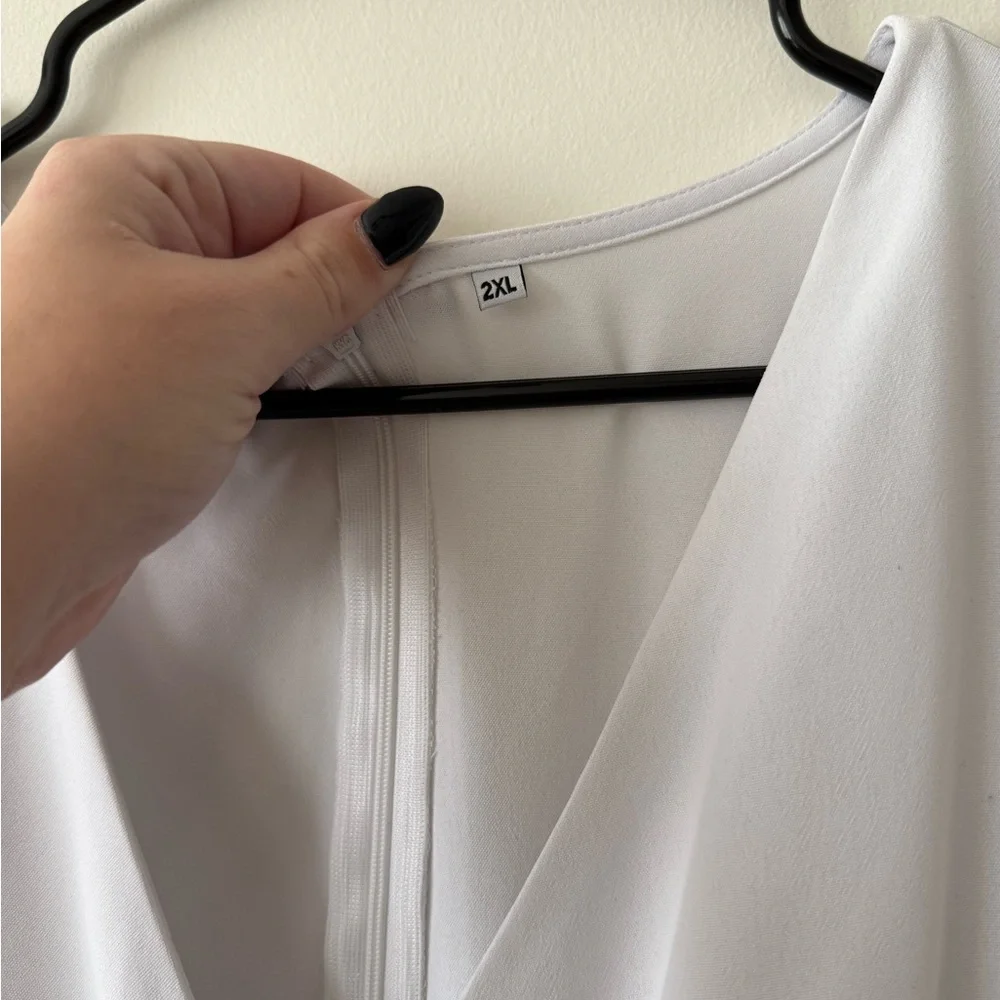 Amazon Essentials White Mini Dress - Picture 3 of 3